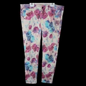 ⭐️Joe's Jeans Floral Skinny Jeans - Multicolor Size 32